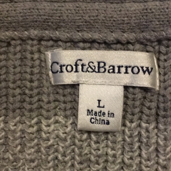 Croft & Barrow Knit Sweater - Picture 3 of 6